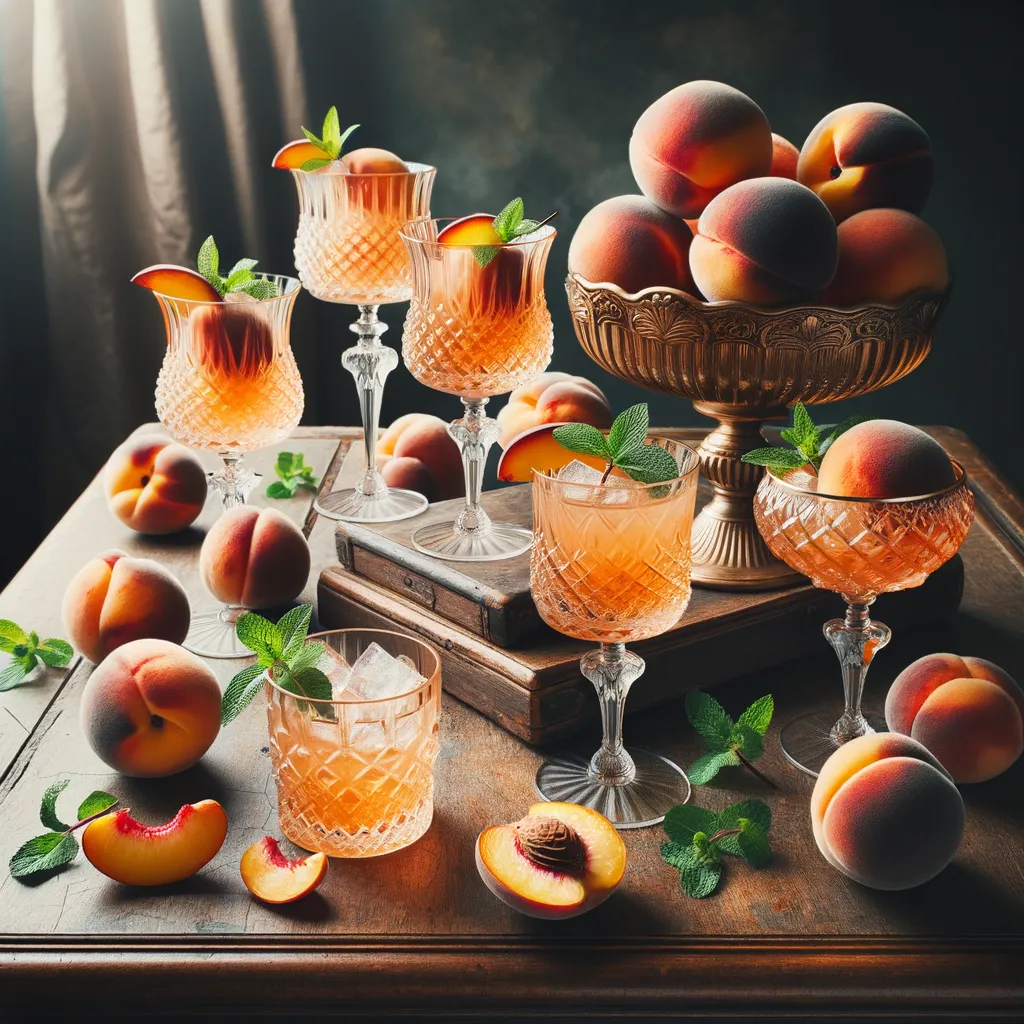Cocktails Using the Best Seasonal Peaches
