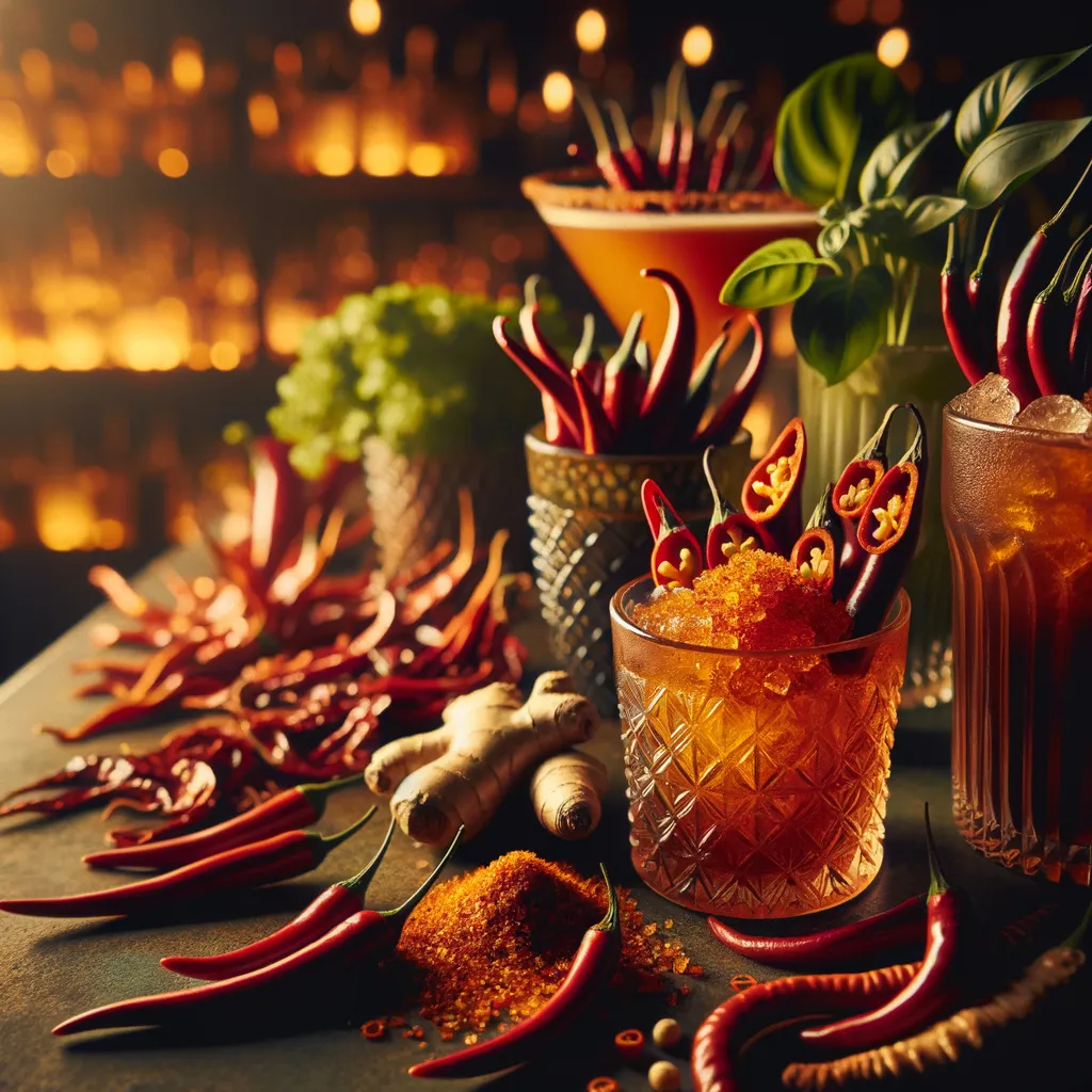 Cocktails with a Bit of Spice