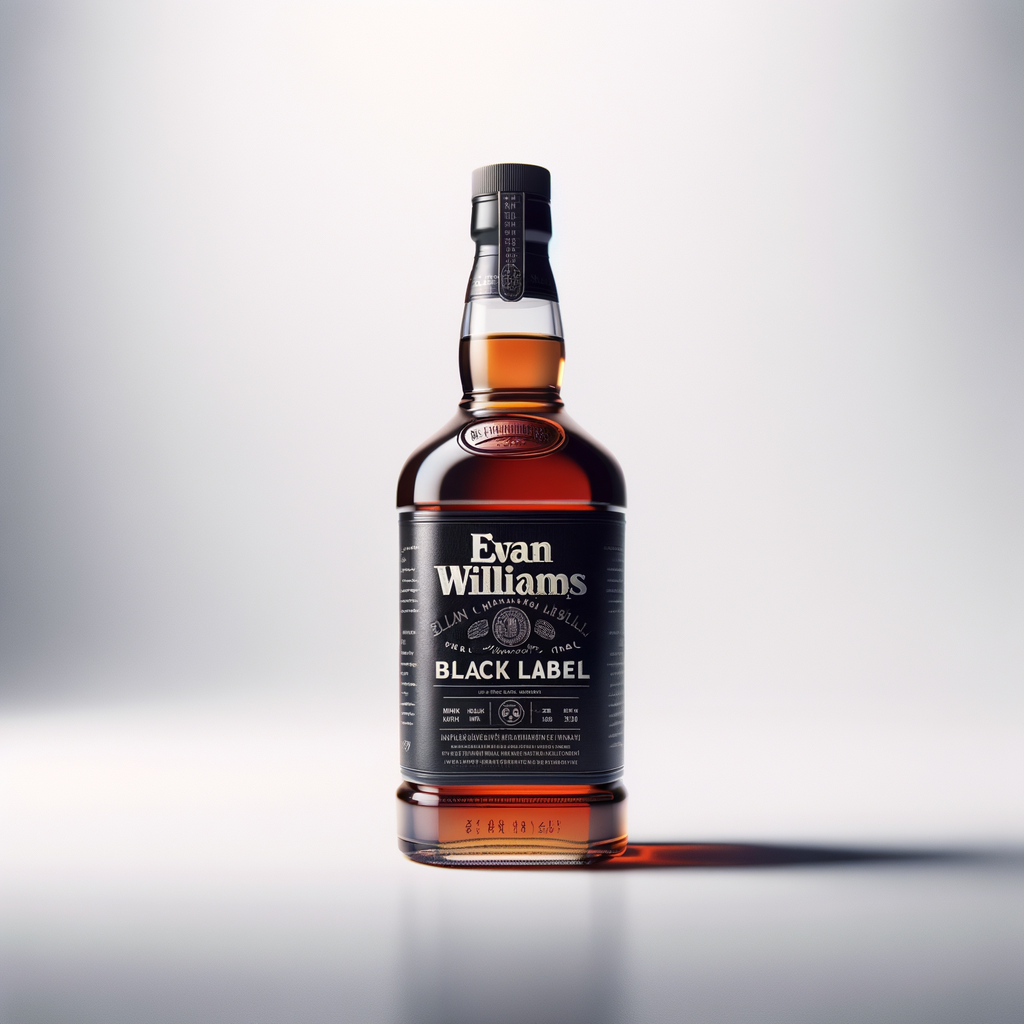 1 Evan Williams Black Label Bourbon