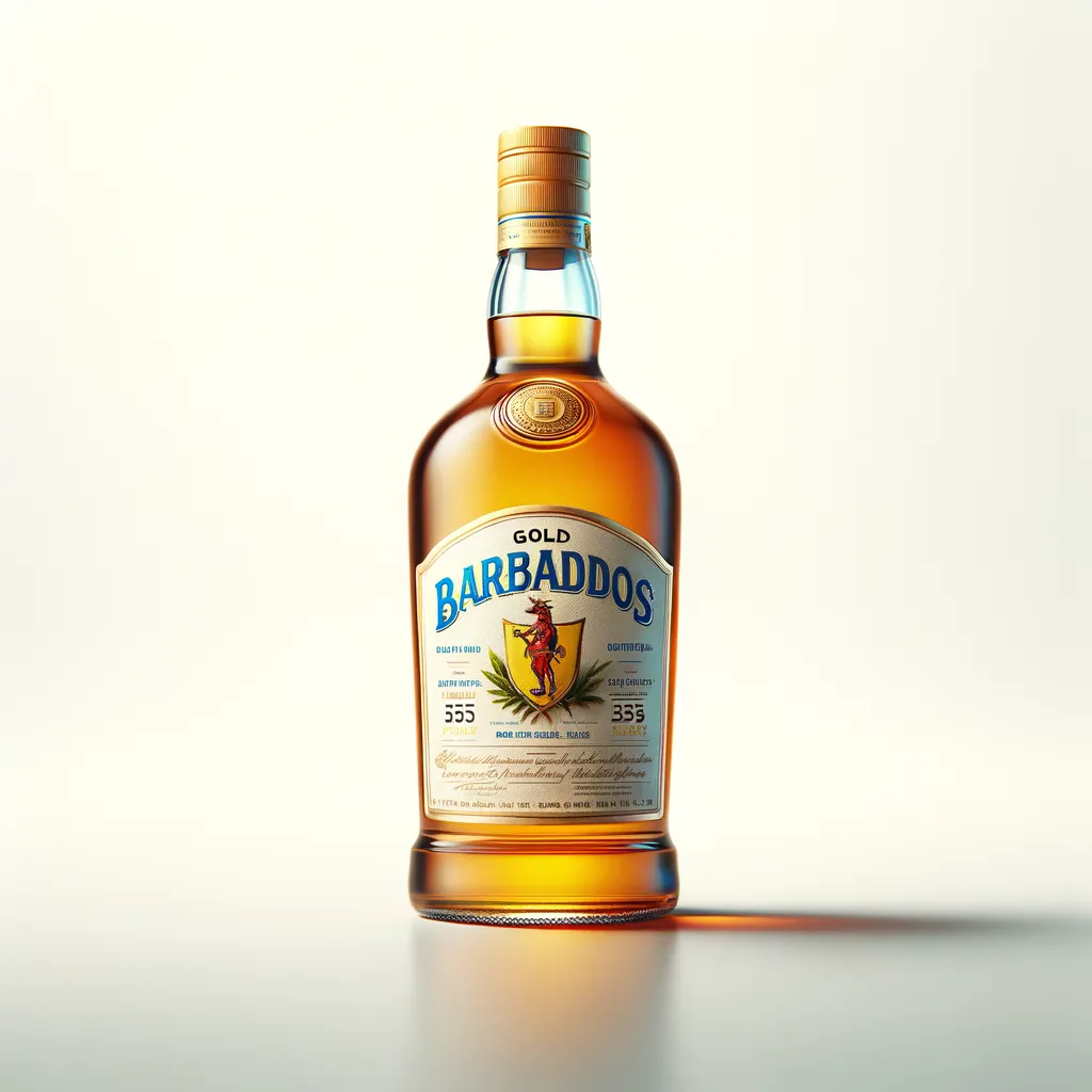 4 oz Gold Barbados Rum