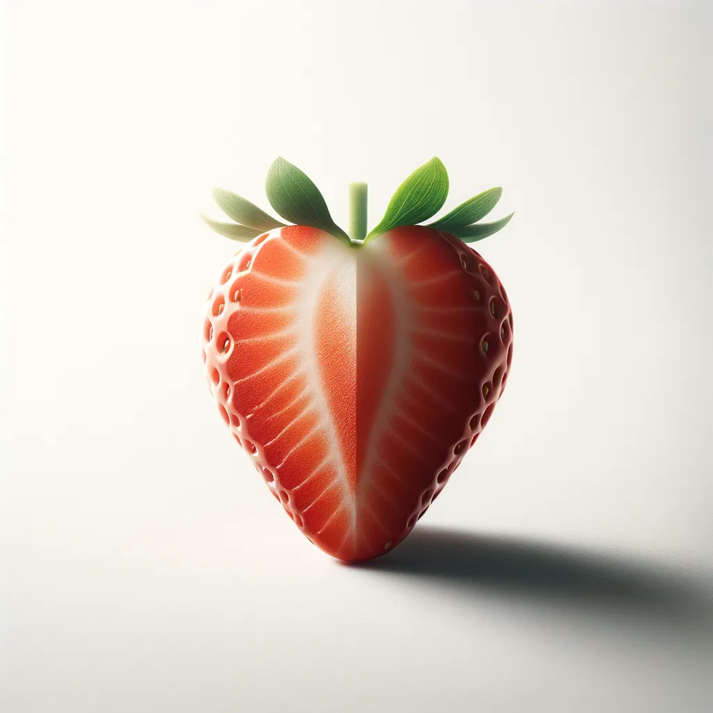 1 Half Strawberry