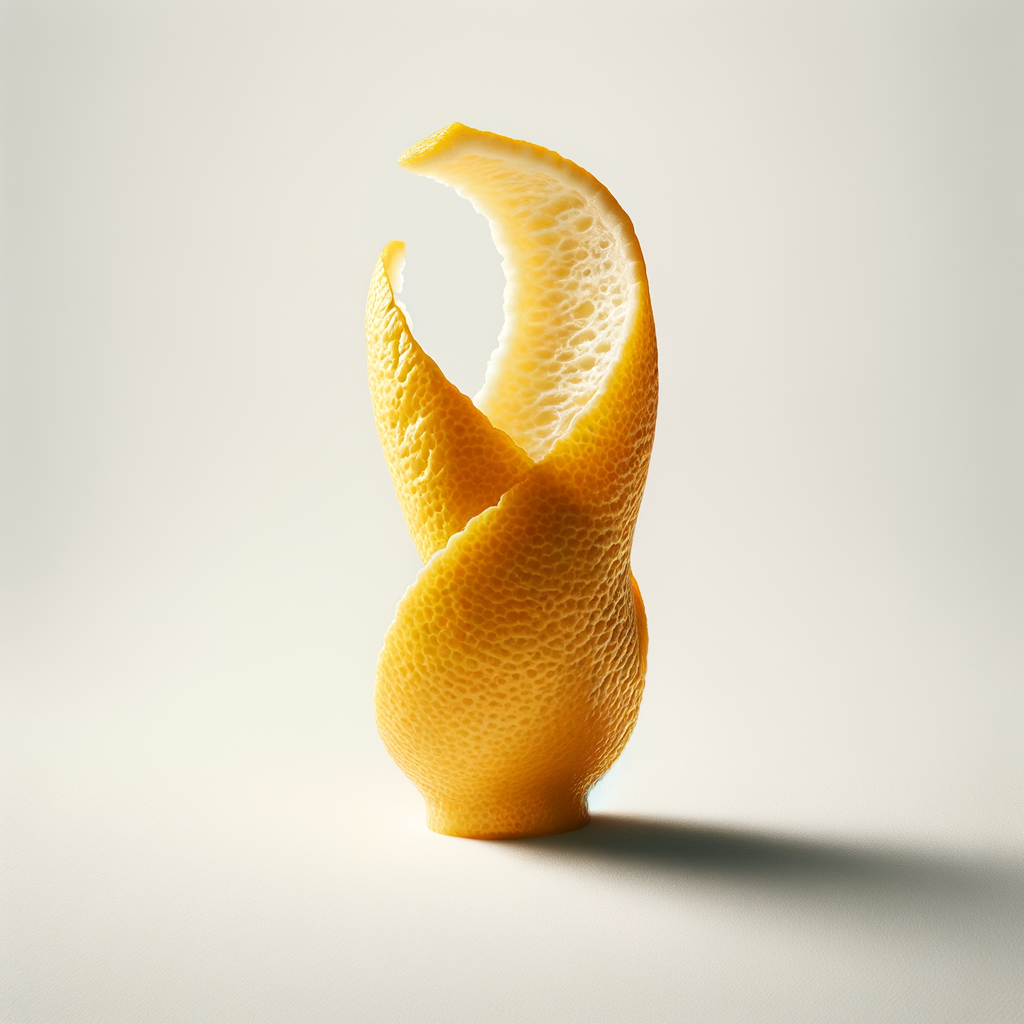 1 Long Lemon Peel