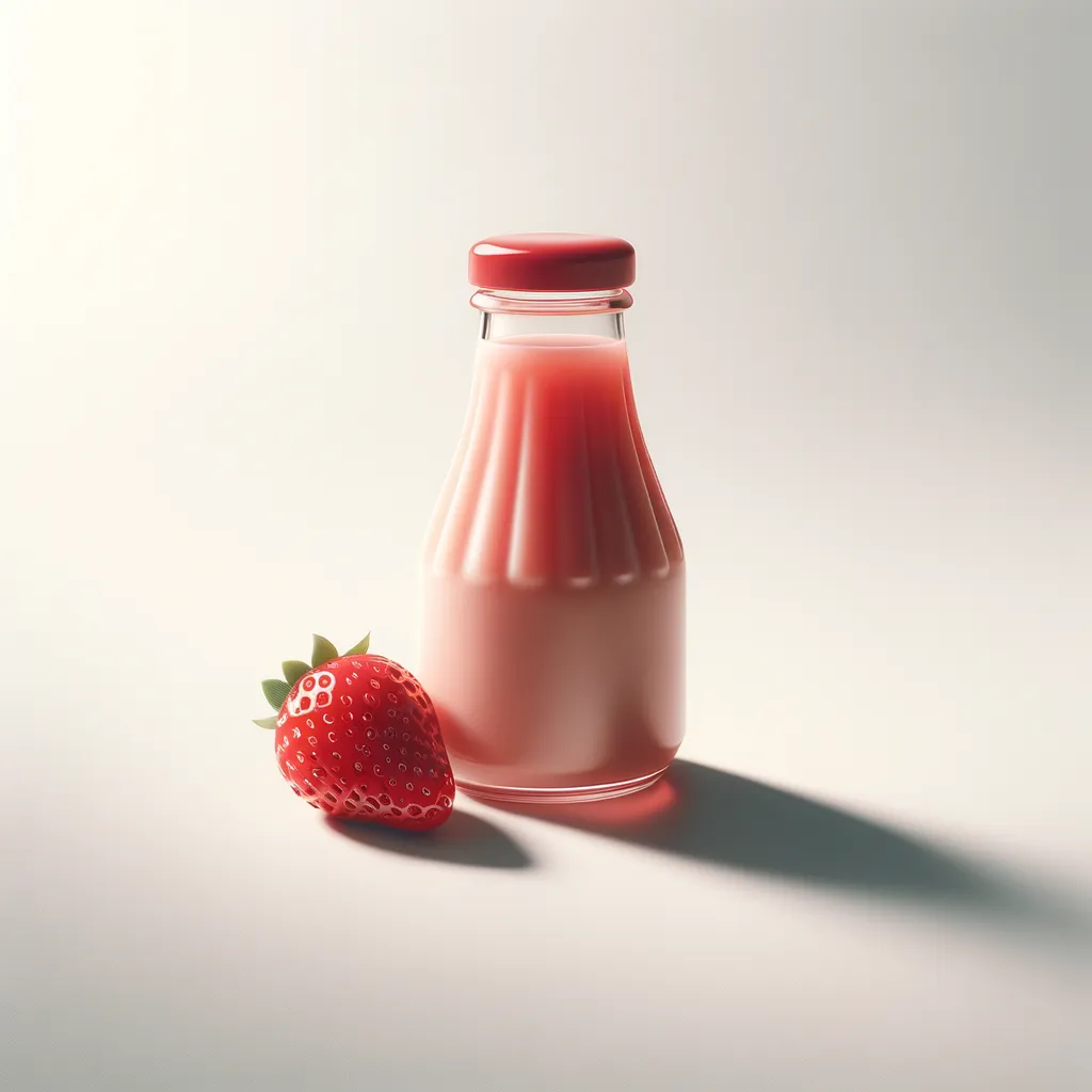 0.5 oz Strawberry Cream Syrup