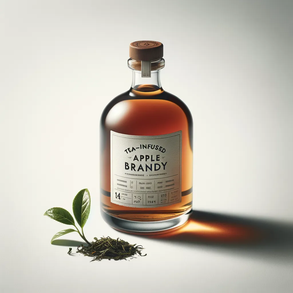 1.5 oz Tea-Infused Apple Brandy
